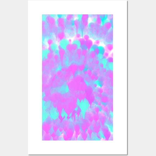 Cotton Candy Tie Dye Wall Art by ValinaMoonCreations